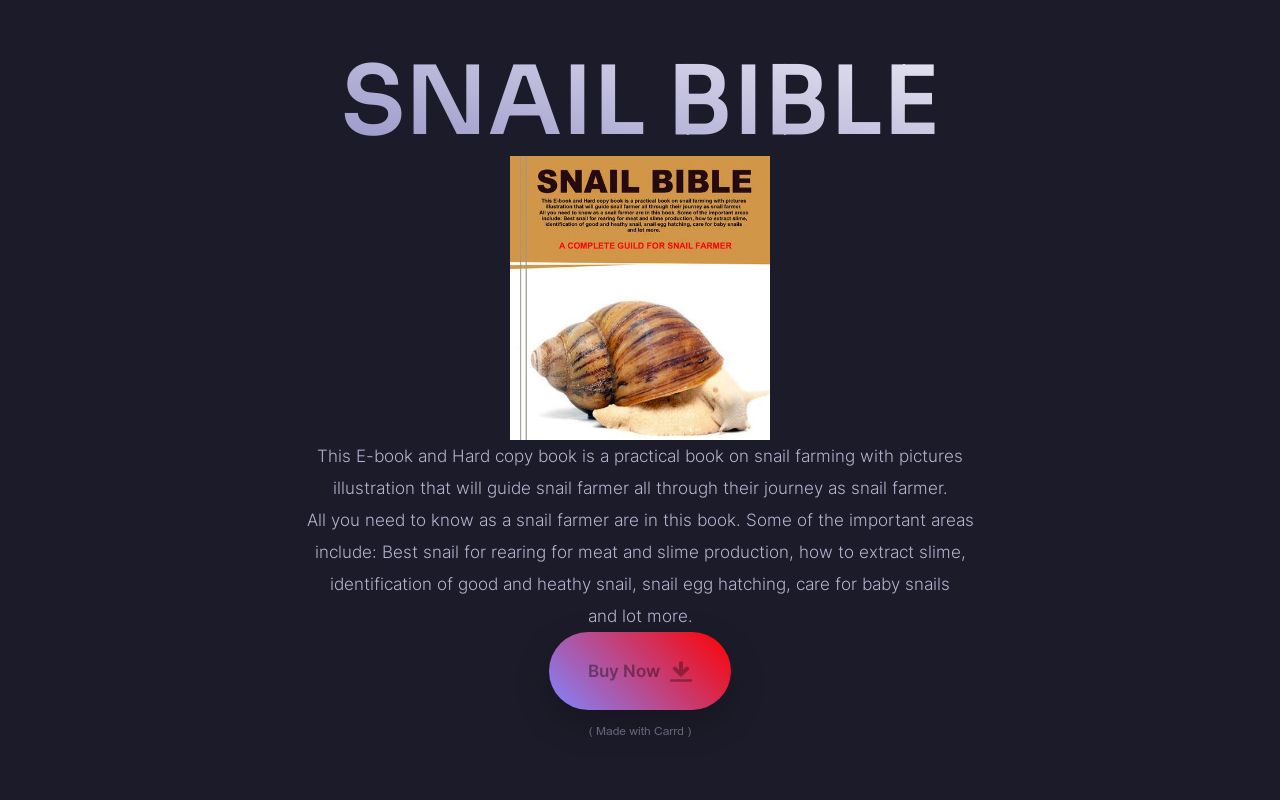 Snail Bible